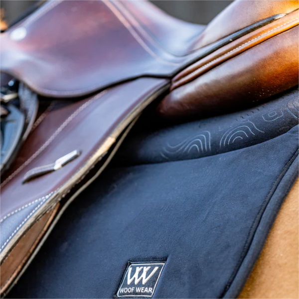 2026 Woof Wear Elite Comfort Plus Close Contact Saddle Pad WS0055-BKBK - Black